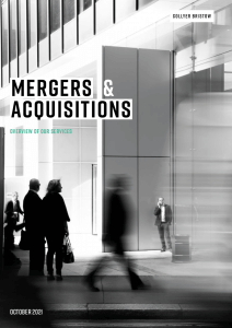 mergers and acquisitions flyer